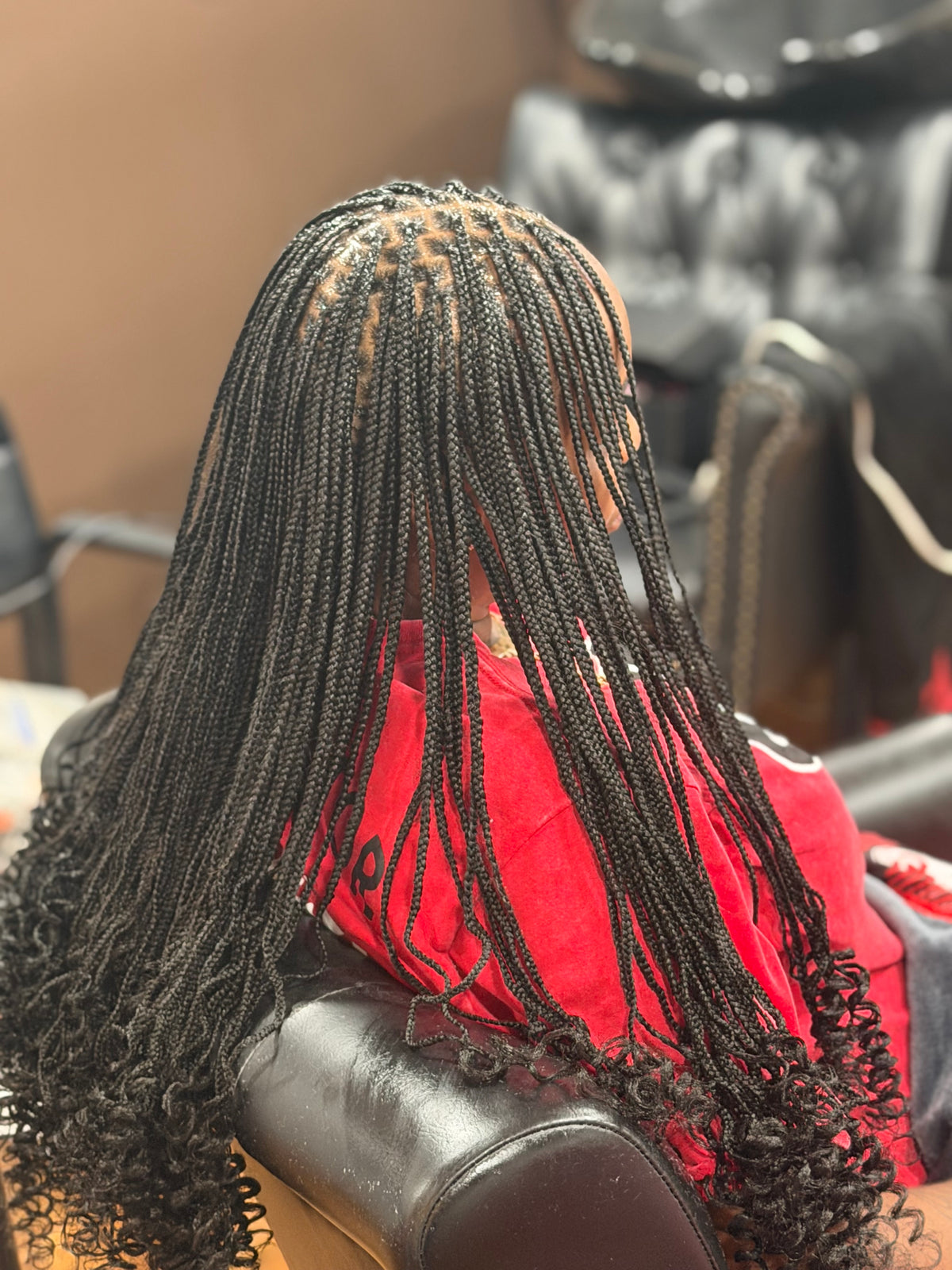 Extra-Small Knotless Braids