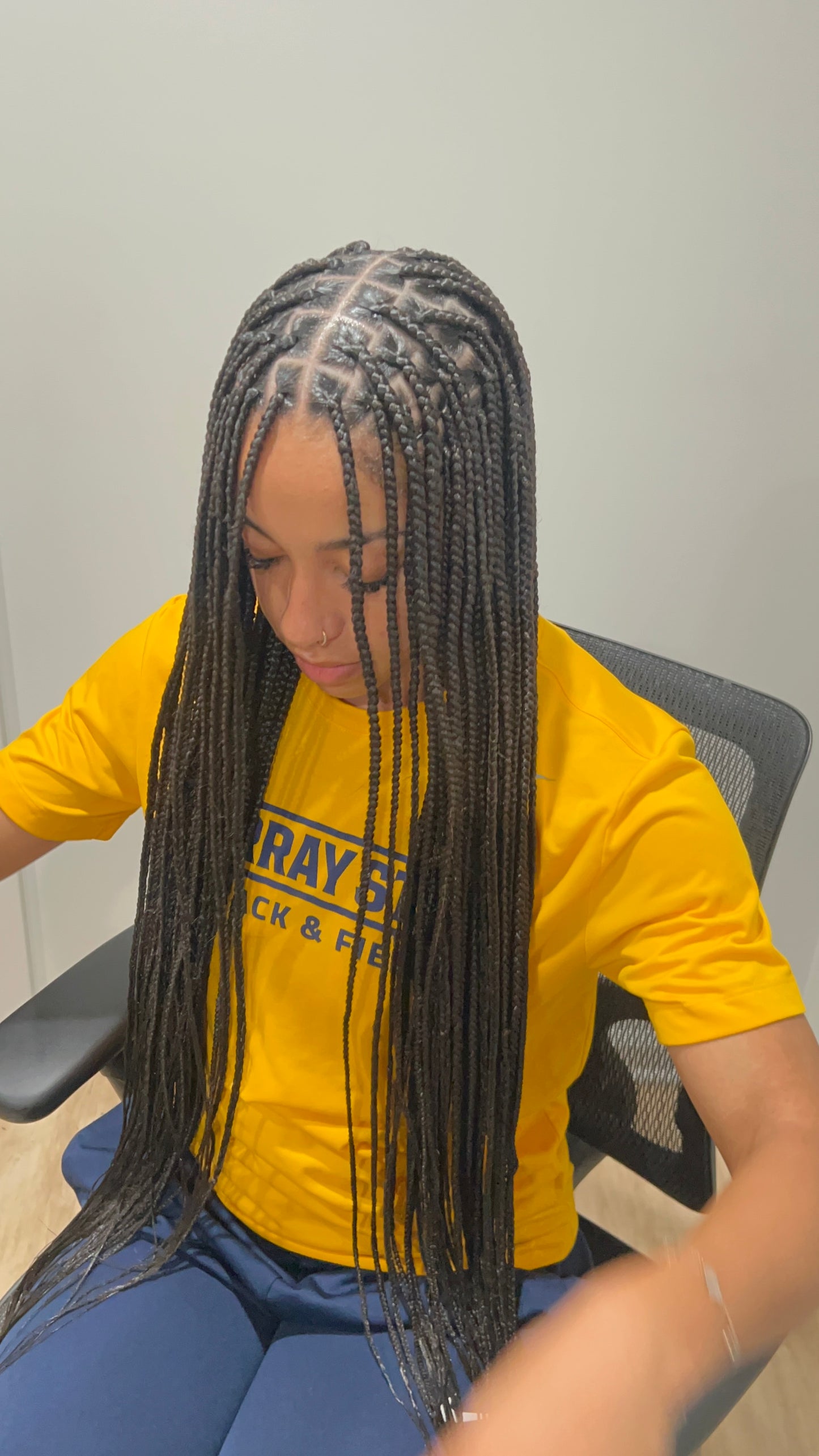 Small Knotless Braids